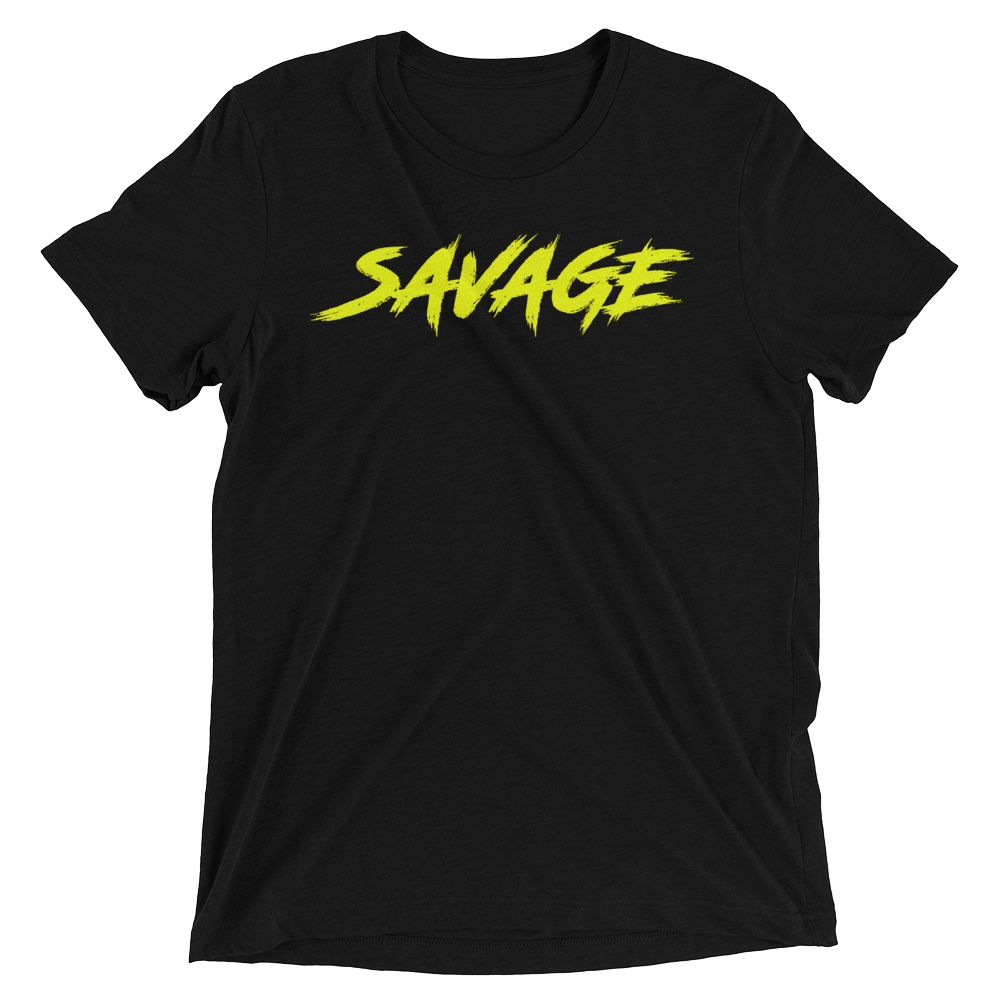 Savage Tri-blend Gym Shirt